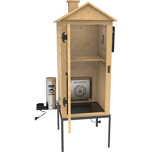 Prekajevalnica 200 L dragON Larch E21 - iz macesna, z električnim grelnim modulom in krmilnikom - 5