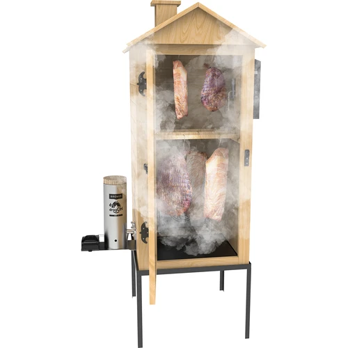 Prekajevalnica 200 L dragON Larch E21 - iz macesna, z električnim grelnim modulom in krmilnikom - 8