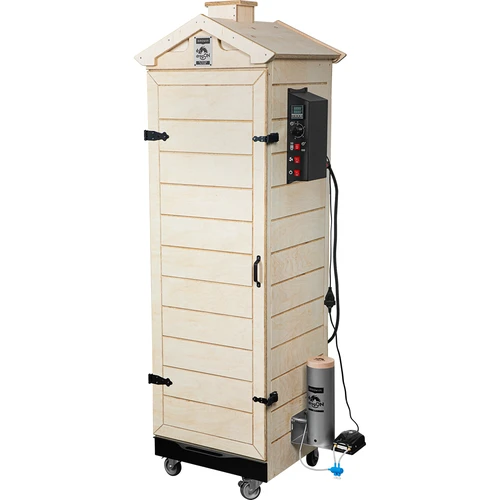 Prekajevalnik dragON PLYWOOD NATURE – brezokviren, modularen, z digitalnim krmilnikom, 320 L - 2
