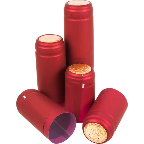 Rdeče kapsule s perforacijo fi 31 mm, 100 kos.
