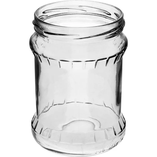 Rebrast kozarec Fisz 500 ml - z zlatim pokrovčkom fi 82/6, 6 kos. - 3