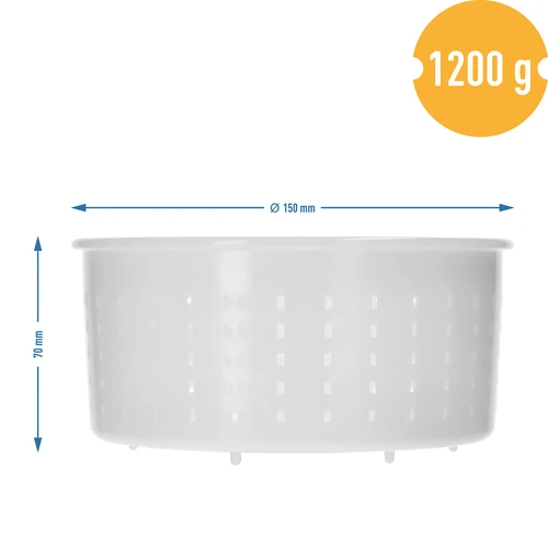 Sirarski model okrogel Ø15 x 7 cm za 1200 g - 7