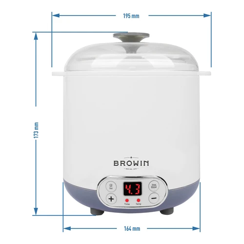 Sirno-jogurtni aparat s termostatom 1,5 l - 9
