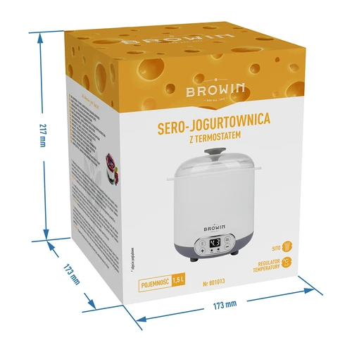 Sirno-jogurtni aparat s termostatom 1,5 l - 11