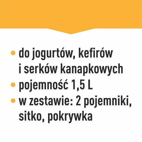 Sirno-jogurtni aparat s termostatom 1,5 l - 18