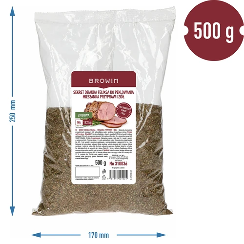 Skrivnost dedka Feliksa za pekljanje – mešanica začimb in zelišč, 500 g - 3