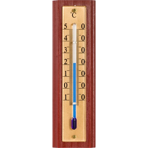 Sobni termometer z zlato lestvico (-10 °C do +50 °C) 12 cm