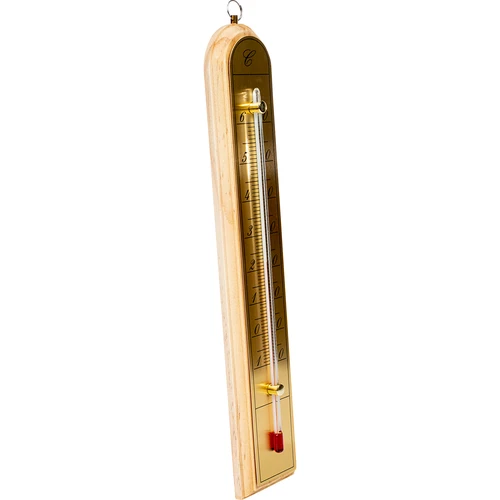 Sobni termometer z zlato lestvico (-10 °C do +60 °C) 28 cm mix - 3