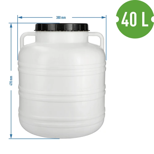 Sod Kiszonka 40 L - bel, ročaji - 8