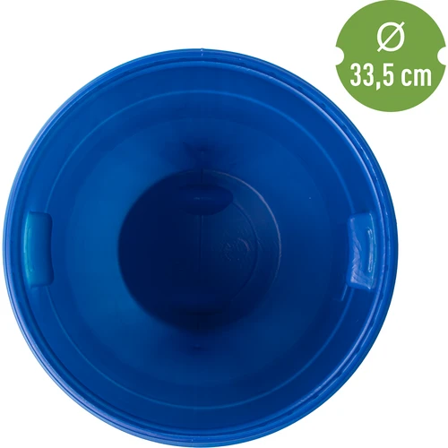 Sod za zelje 60 l, z vpenjalnim obročem, moder, Sterk - 4