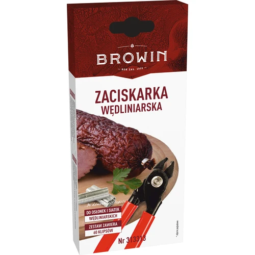 Spenjalnik za mesnine + 60 sponk - 3