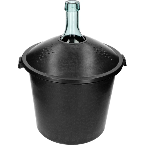 Steklena damižona za vino 25 L - v plastičnem košu - 3