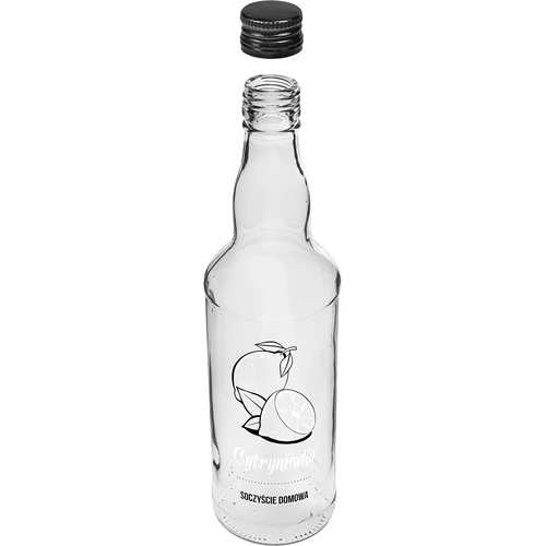 Steklenica 500 ml s pokrovčkom, potisk »Limonov liker«, 1 kos. - 3