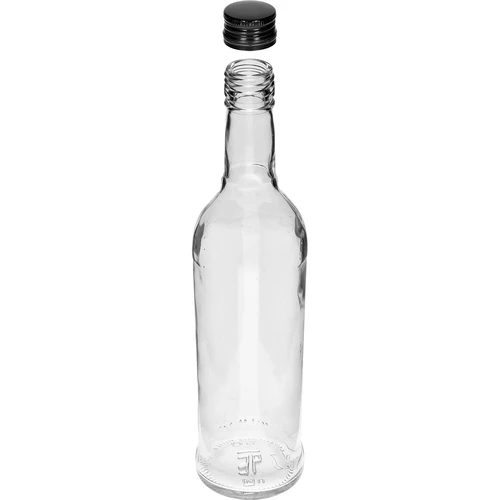 Steklenica 500 ml Smukła, s črnim navojnim zamaškom, za vodko, 6 kos. - 4