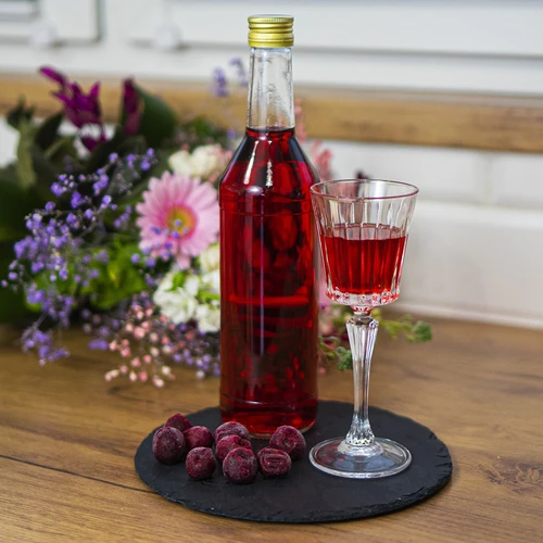 Steklenica 500 ml za vodko, ravna, z navojnimi zamaški - 8 kos. - 9