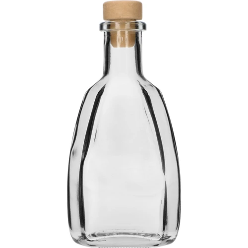 Steklenica HAIN 250 ml, s plutastim zamaškom