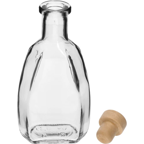 Steklenica HAIN 250 ml, s plutastim zamaškom - 2