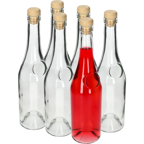 Steklenica Herbowa 500 ml z zamaškom v obliki gobice, 1 kos - 8