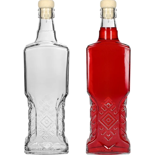 Steklenica Kredensowa 500 ml s plutovinastim zamaškom - 4