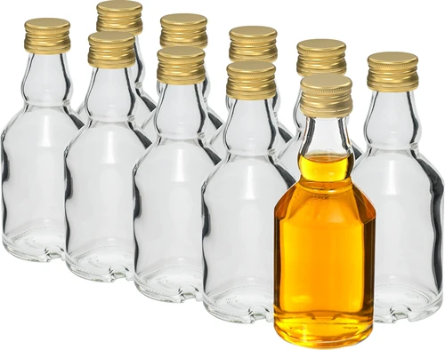 Steklenica Maluch 50 ml s pokrovčkom na navoj - 10 kosov. - 2