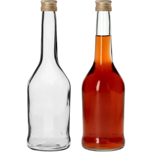 Steklenica Napoleon 500 ml s pokrovčkom na navoj fi28, 6 kos. - 4