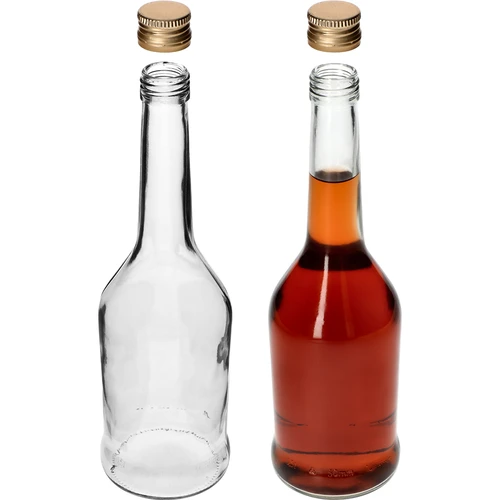 Steklenica Napoleon 500 ml s pokrovčkom na navoj fi28, 6 kos. - 5