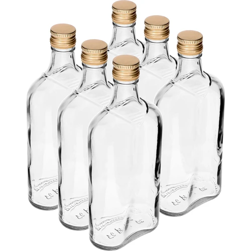 Steklenica prisrčnica 500 ml z navojnim zamaškom, 6 kos - 9