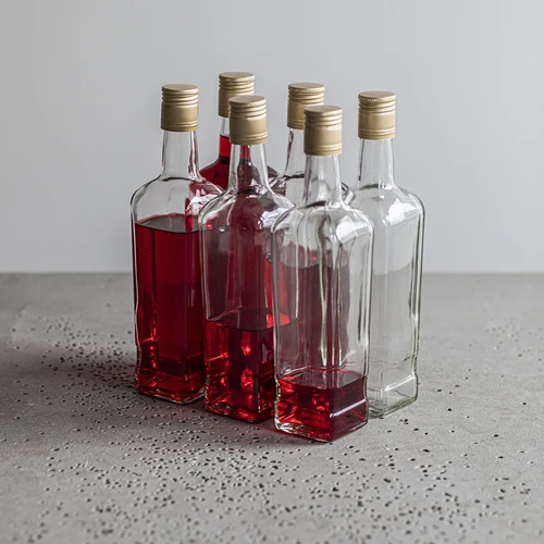 Steklenica Pryncypalna 500 ml z navojnim pokrovčkom, 6 kosov - 9