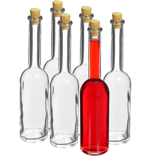 Steklenica za liker 100 ml 6 kos + 6 zamaškov - 2