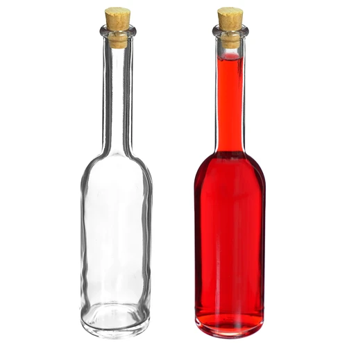 Steklenica za liker 100 ml 6 kos + 6 zamaškov - 6