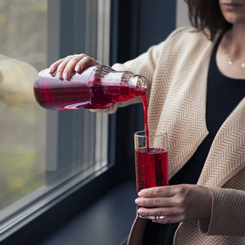 Steklenica za sok 1 L s pokrovčkom twist off - fi 43 - 10