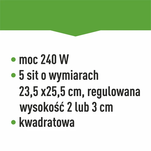 Sušilnik za gobe, sadje, zelenjavo in zelišča z nastavljivo temperaturo, 240 W, bel - 14