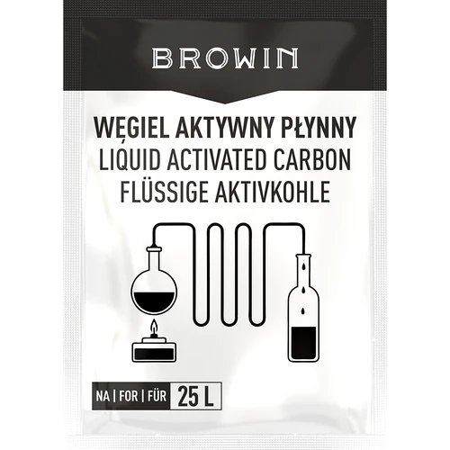 Tekoče aktivno oglje za 25 L, 140 g