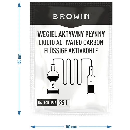 Tekoče aktivno oglje za 25 L, 140 g - 3