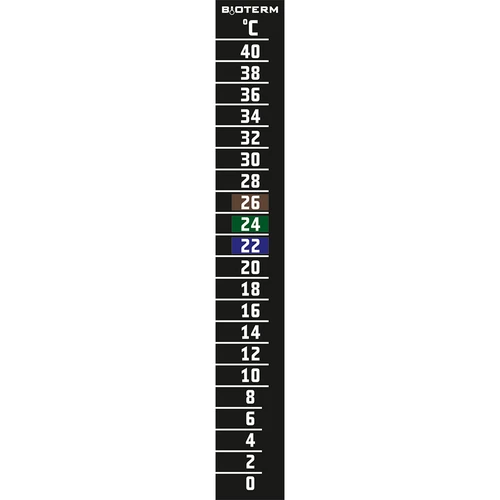Tekočekristalni termometer (0°C do +40°C) 15cm