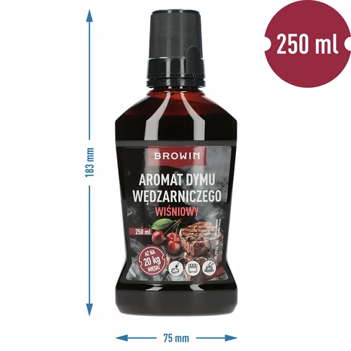 Tekoči dim za prekajevanje – češnjev, 250 ml - 4