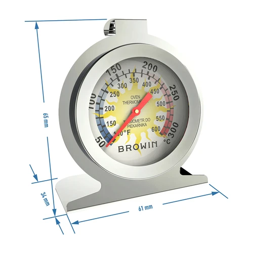Termometer za pečico (50°C do +300°C) Ø6,1cm - 3