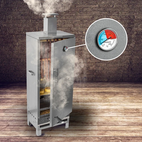 Termometer za prekajevalnik in BBQ (od 0 °C do +250 °C) 5,2 cm - 7