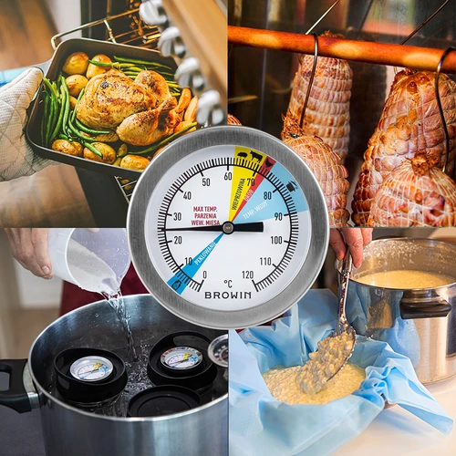 Termometer za šunkovar 0,8 kg (0 °C do +120 °C) 9,0 cm - 6
