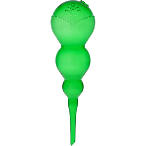 Trojna (trikomorna) zalivalna krogla, prozorno zelena, 600 ml
