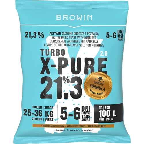 Turbo kvas X-Pure 21,3 %, 100 L