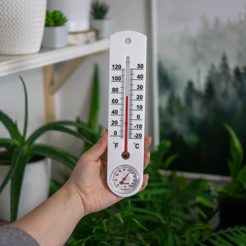 Univerzalni bel termometer s higrometrom (od -20 °C do +50 °C) 25 cm - 3