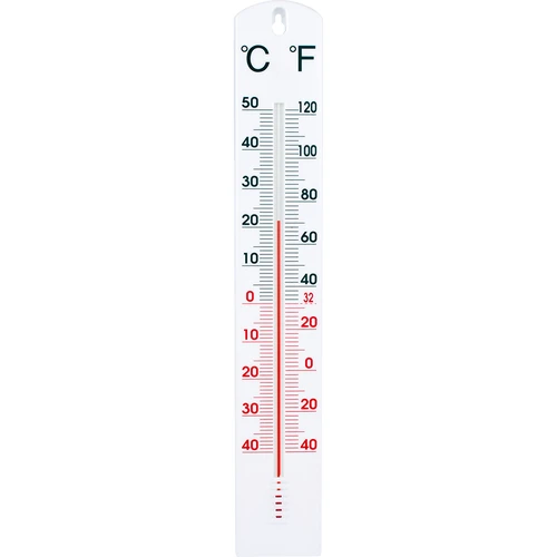 Univerzalni beli termometer (-40 °C do +50 °C) 40 cm