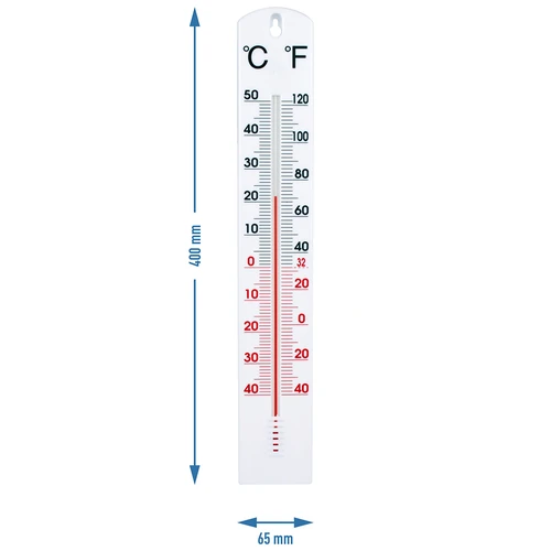 Univerzalni beli termometer (-40 °C do +50 °C) 40 cm - 2