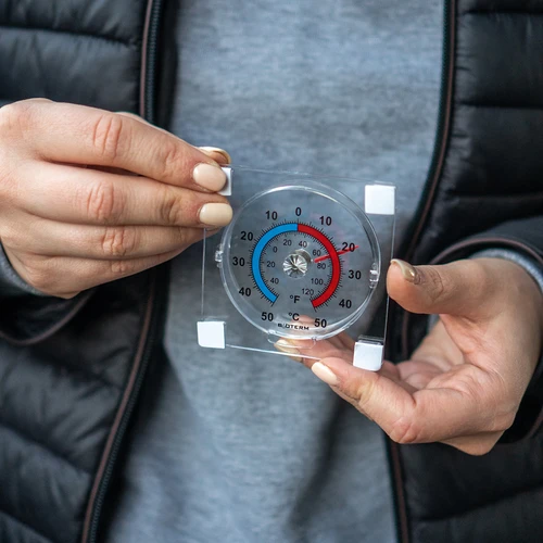 Univerzalni prozoren, samolepilni termometer (-50 °C do +50 °C) - 5