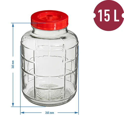 Univerzalni stekleni kozarec 15 L - 6