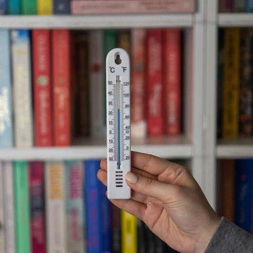 Univerzalni termometer (-30 do +50°C), 17 cm, bel - 3