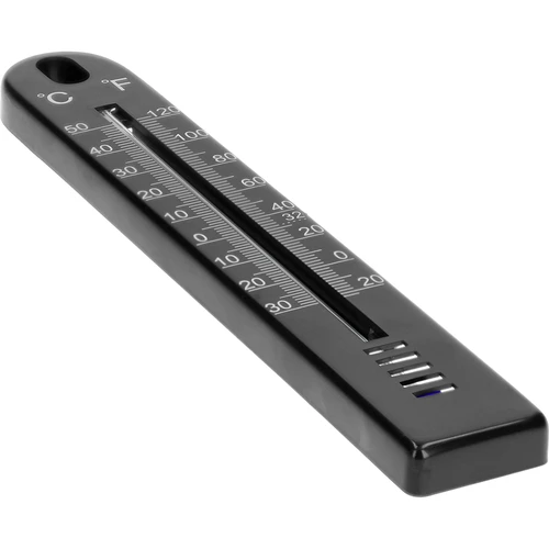 Univerzalni termometer (-30 do +50°C), 17 cm, črn - 3
