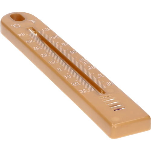 Univerzalni termometer (od -30 do +50 °C), 17 cm, svetlo rjav - 3