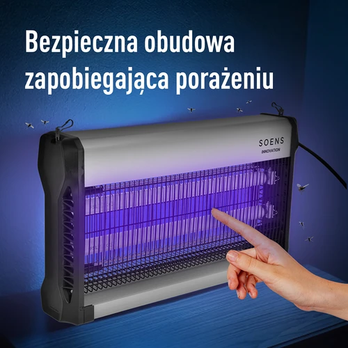 UVA svetilka proti insektom 40 W, srebrna - 7